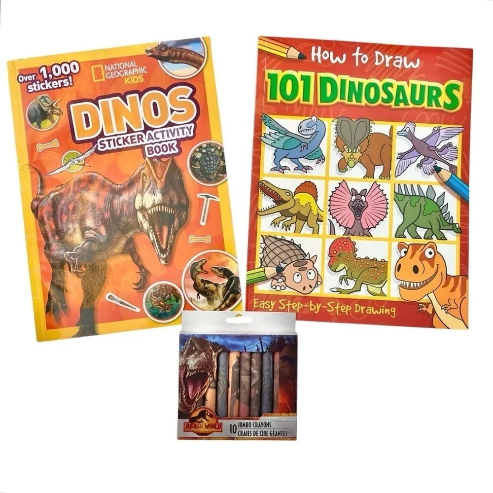 New Craft Dinosaur Set of 3